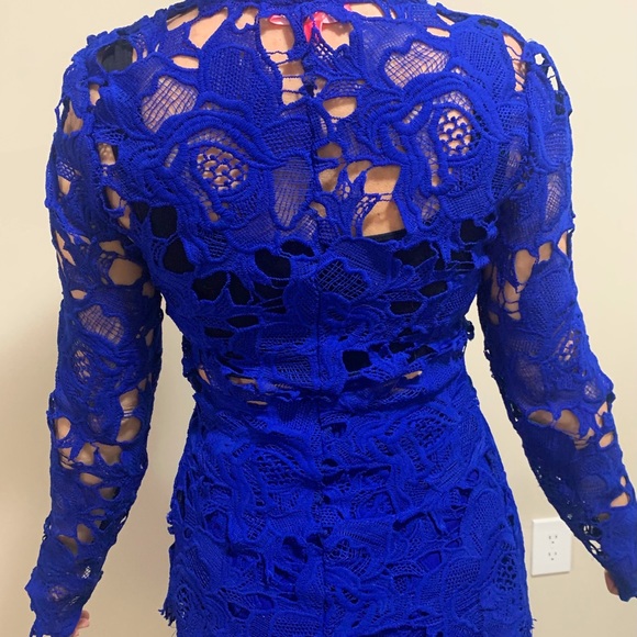 Deep blue jacket and shorts set - Picture 5 of 5